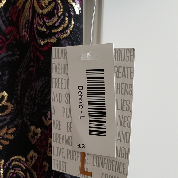 Lularoe L Debbie NWT - Picture 3 of 4